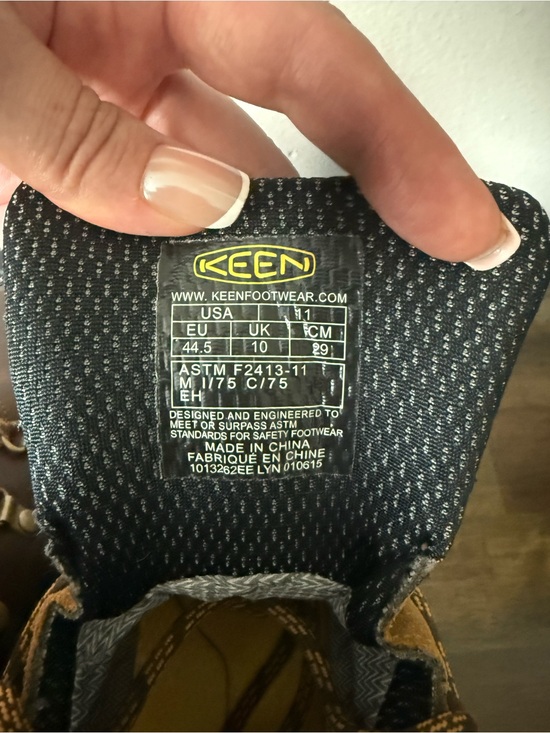 KEEN Utility Cleveland 6” Waterproof Steel Toe Work Boots Men’s Size 11